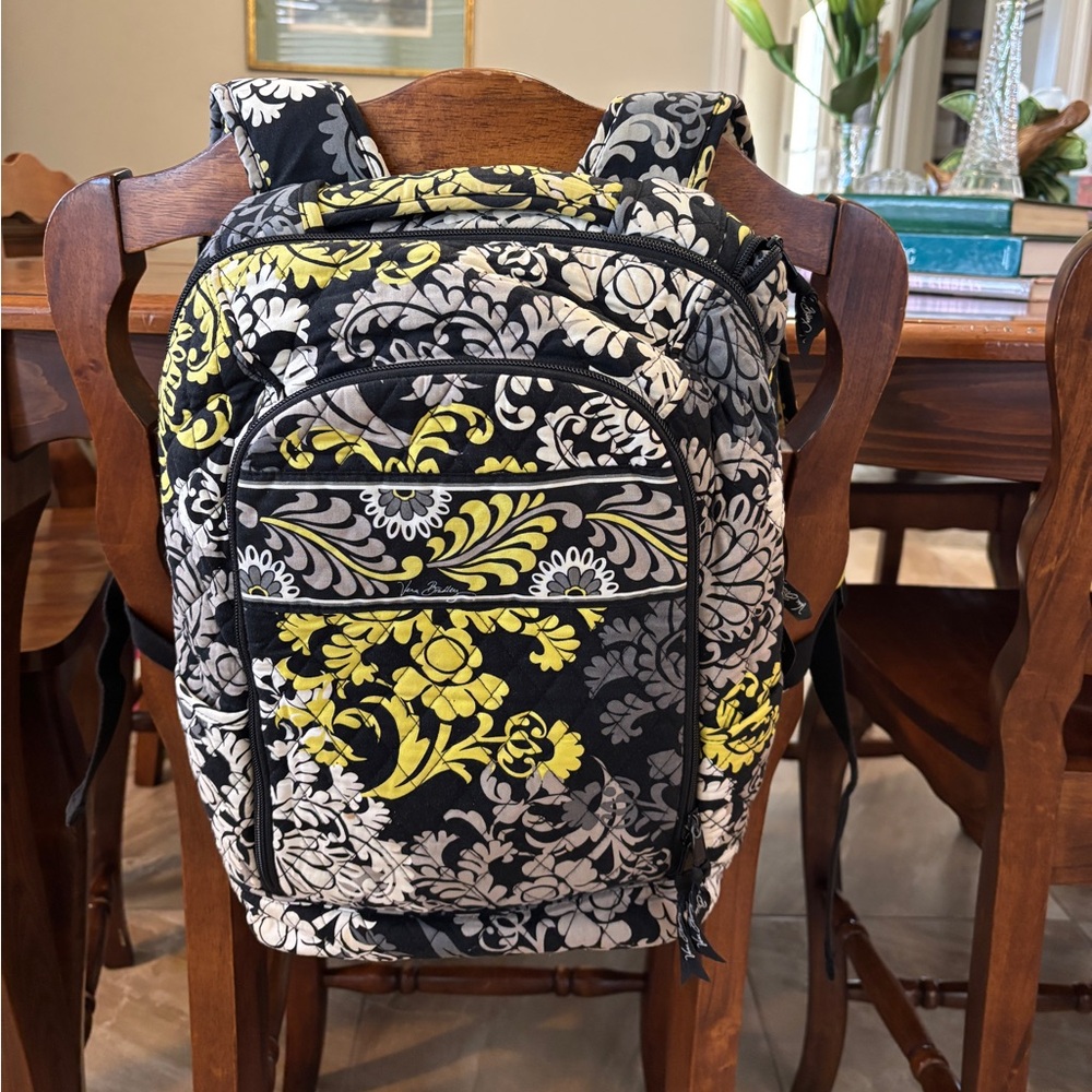 Vera Bradley laptop backpack in Baroque
